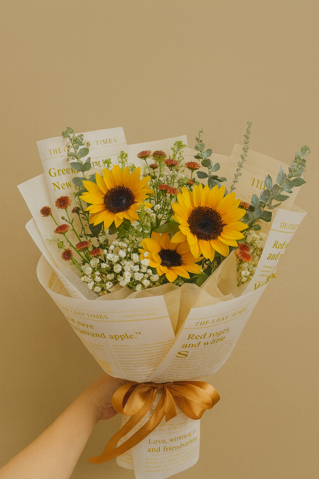 Dried Flower Hand Bouquet