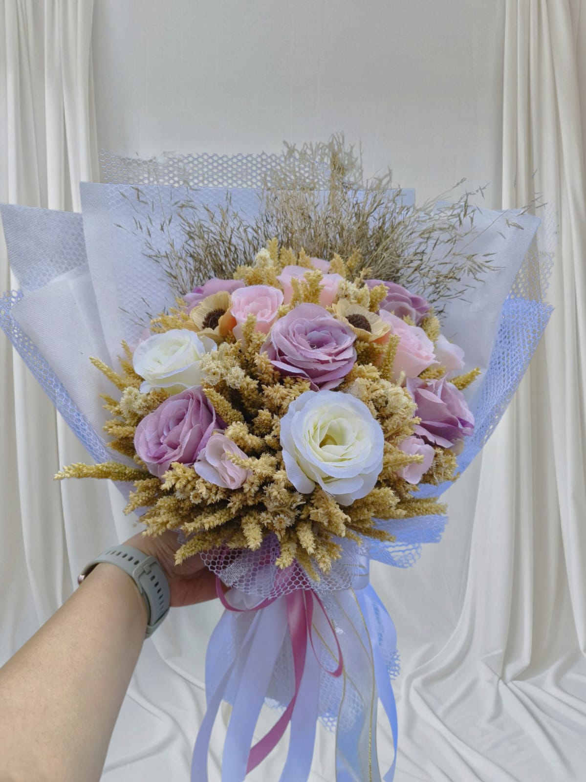 Artificial Flower Hand Bouquet