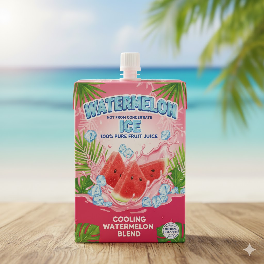 Watermelon Ice Juice