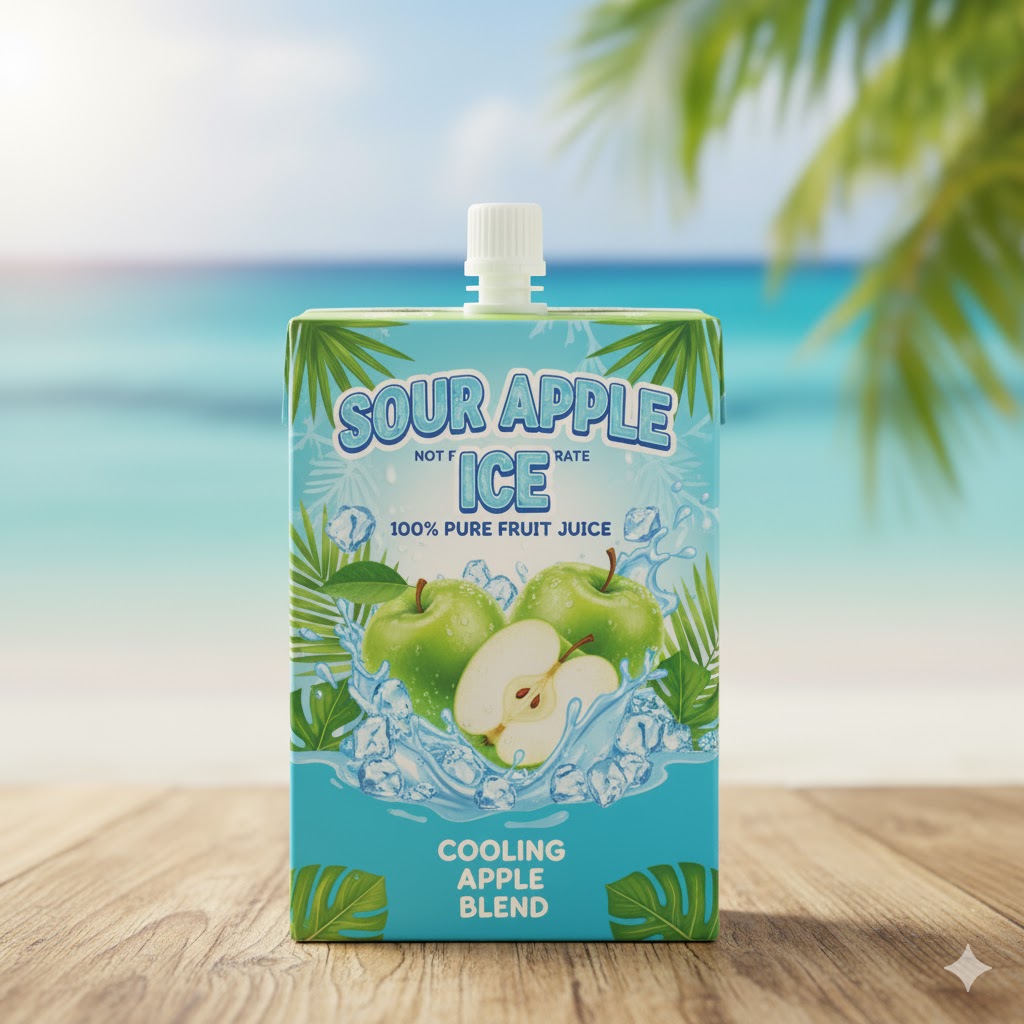 Sour Apple Ice Juice