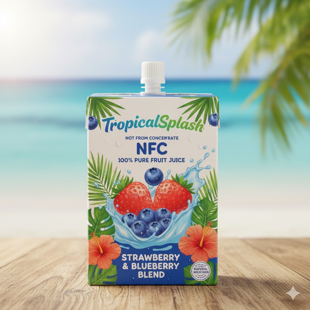 Strawberry & Blueberry Blend Juice