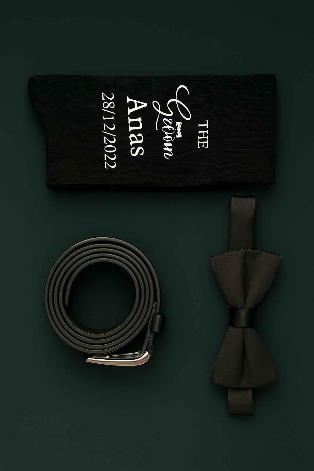 Bruiloftsaccessoire-set voor de bruidegom