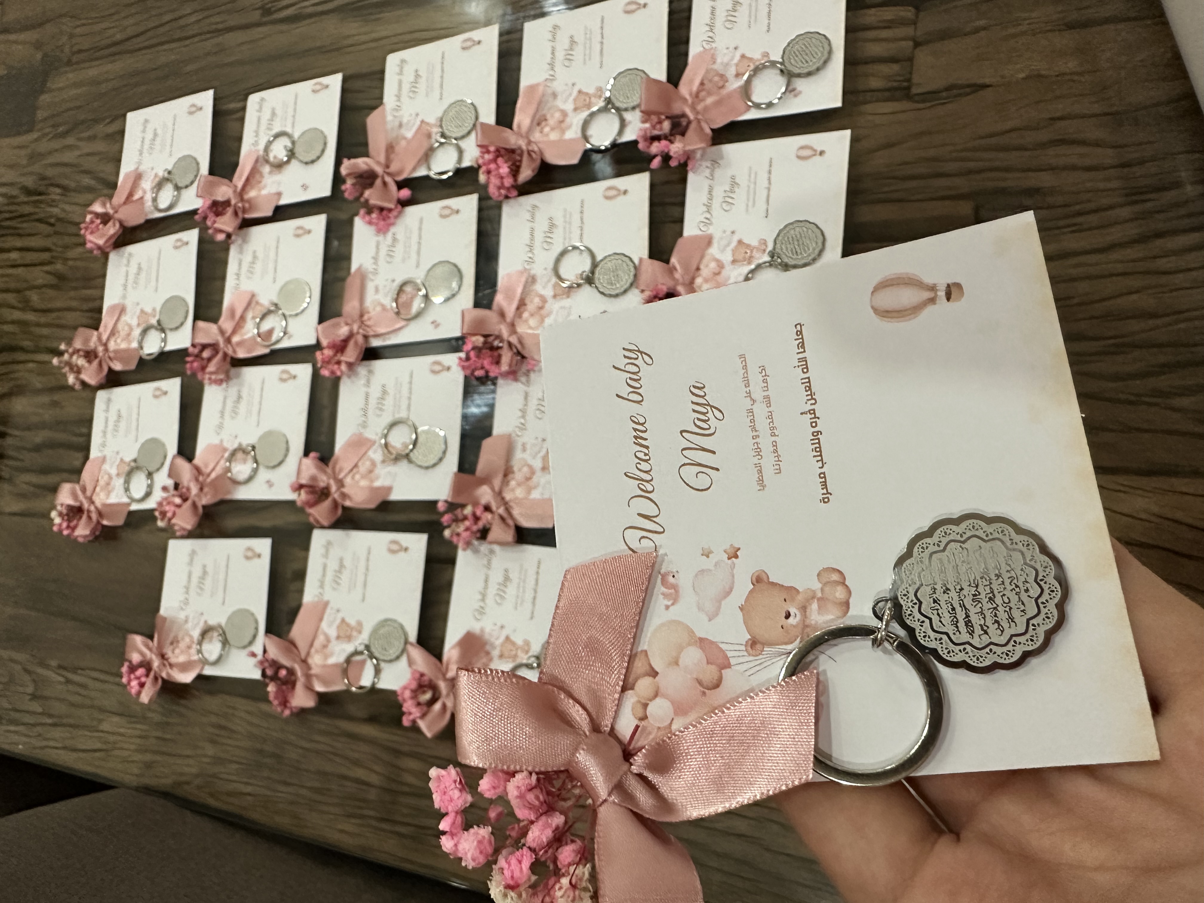 Geboorte sleutelhanger