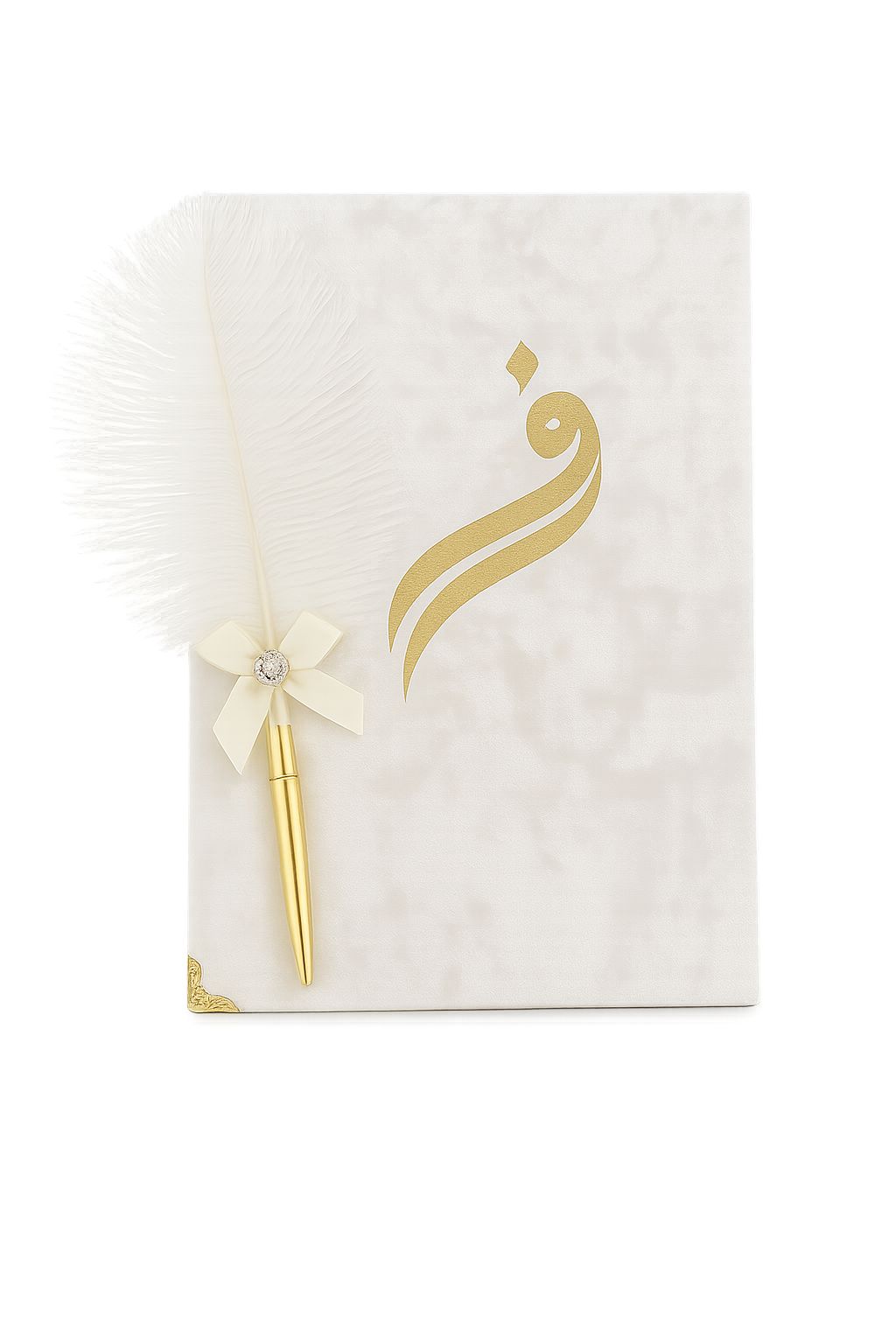 Luxe Nikah-boek met gouden pe