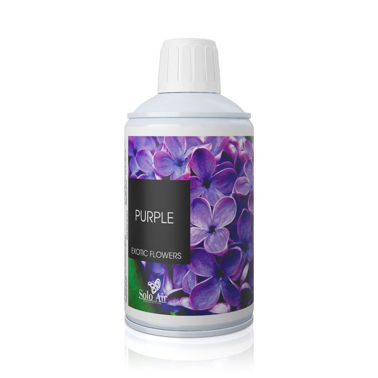 Purple Exotic Flowers Air Freshener