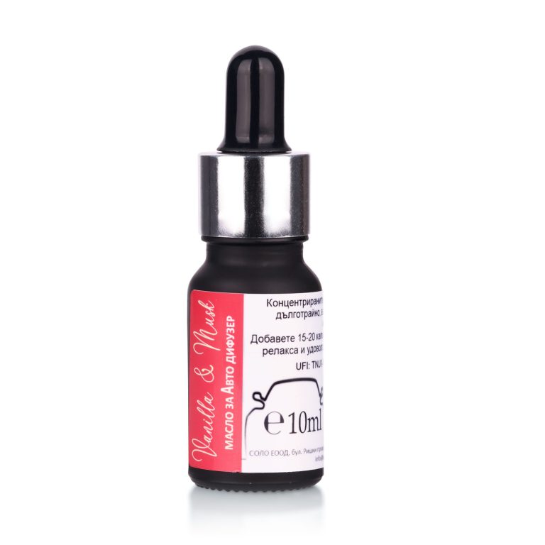 Vanilla & Musk Car Aroma Oil