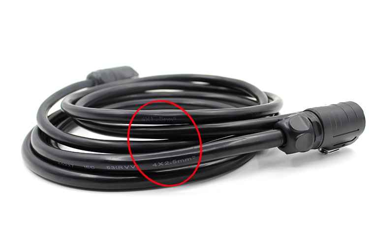Antminer Hydro power cord LP-20 JI25A  2.5mm²