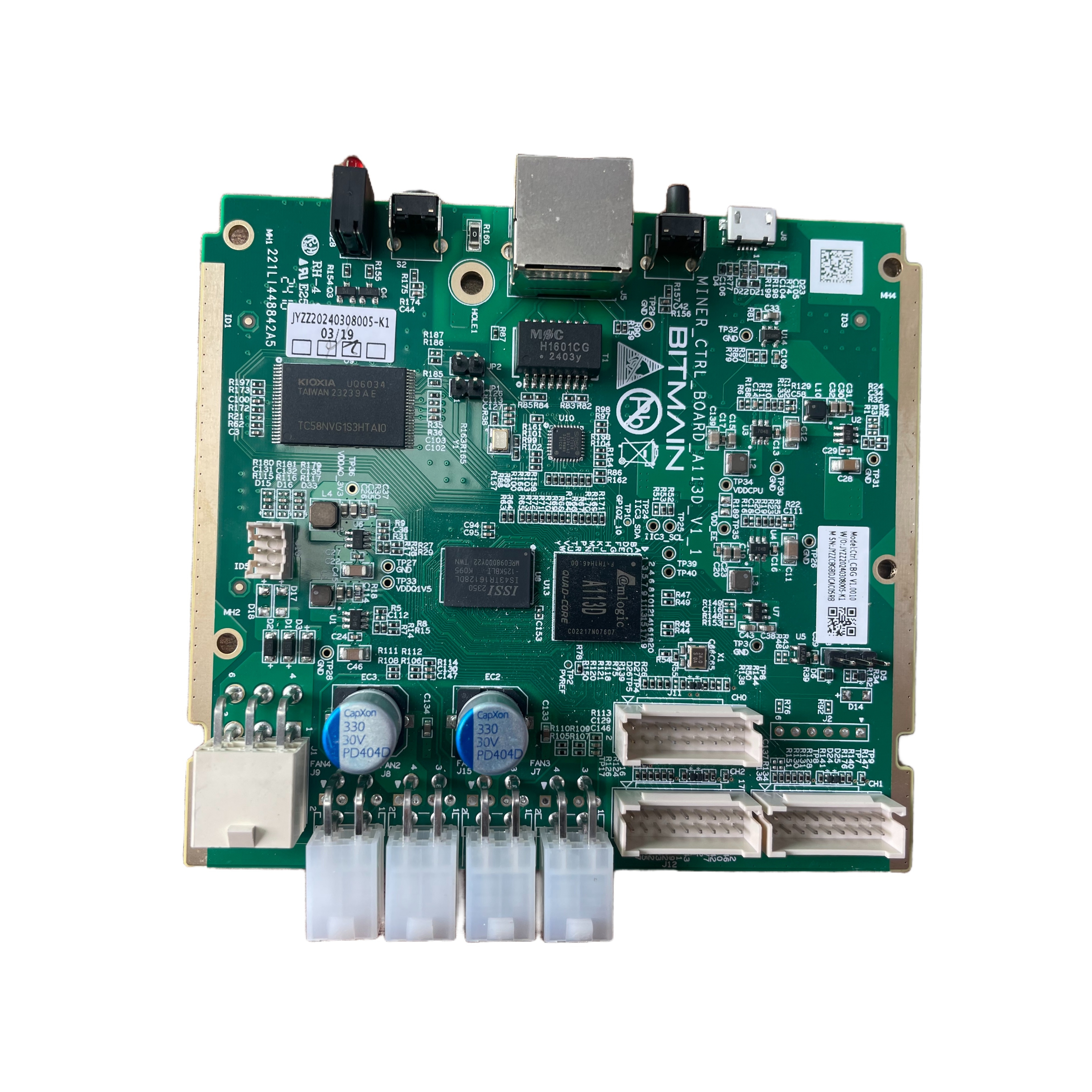 Bitmain antminer Amlogic A113D C76 control board for L9