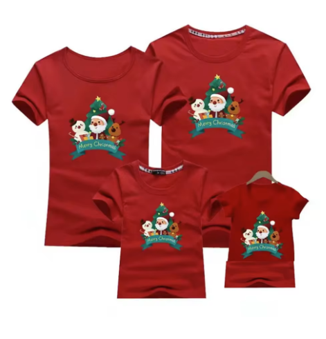 Family Christmas Matching T-Shirts