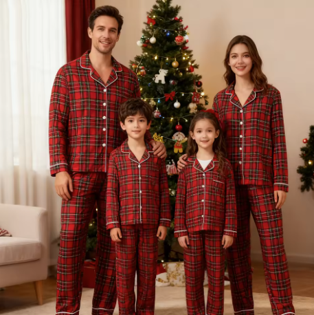 Family Christmas Matching Pajamas Set