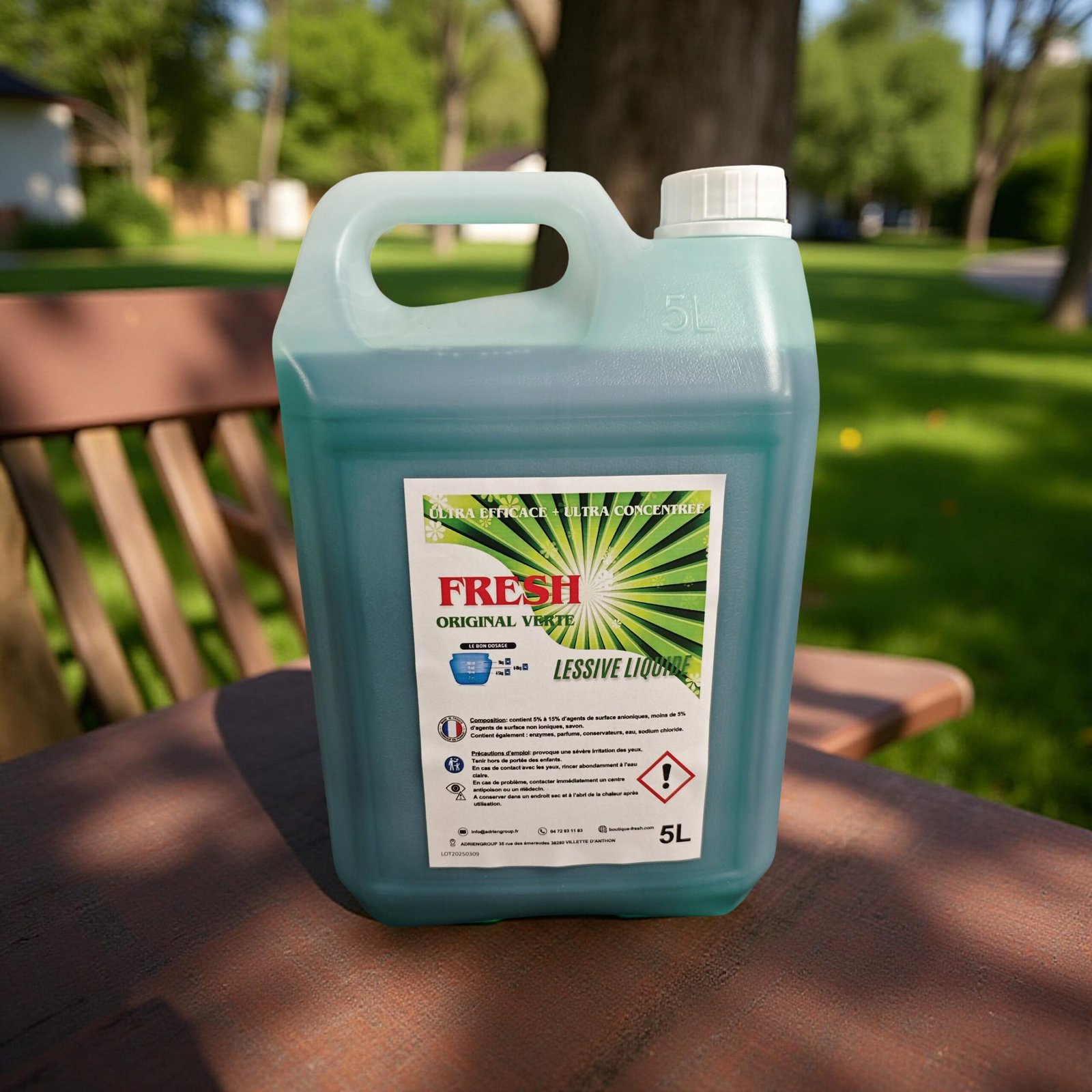 Lessive Liquide 5L Original Verte