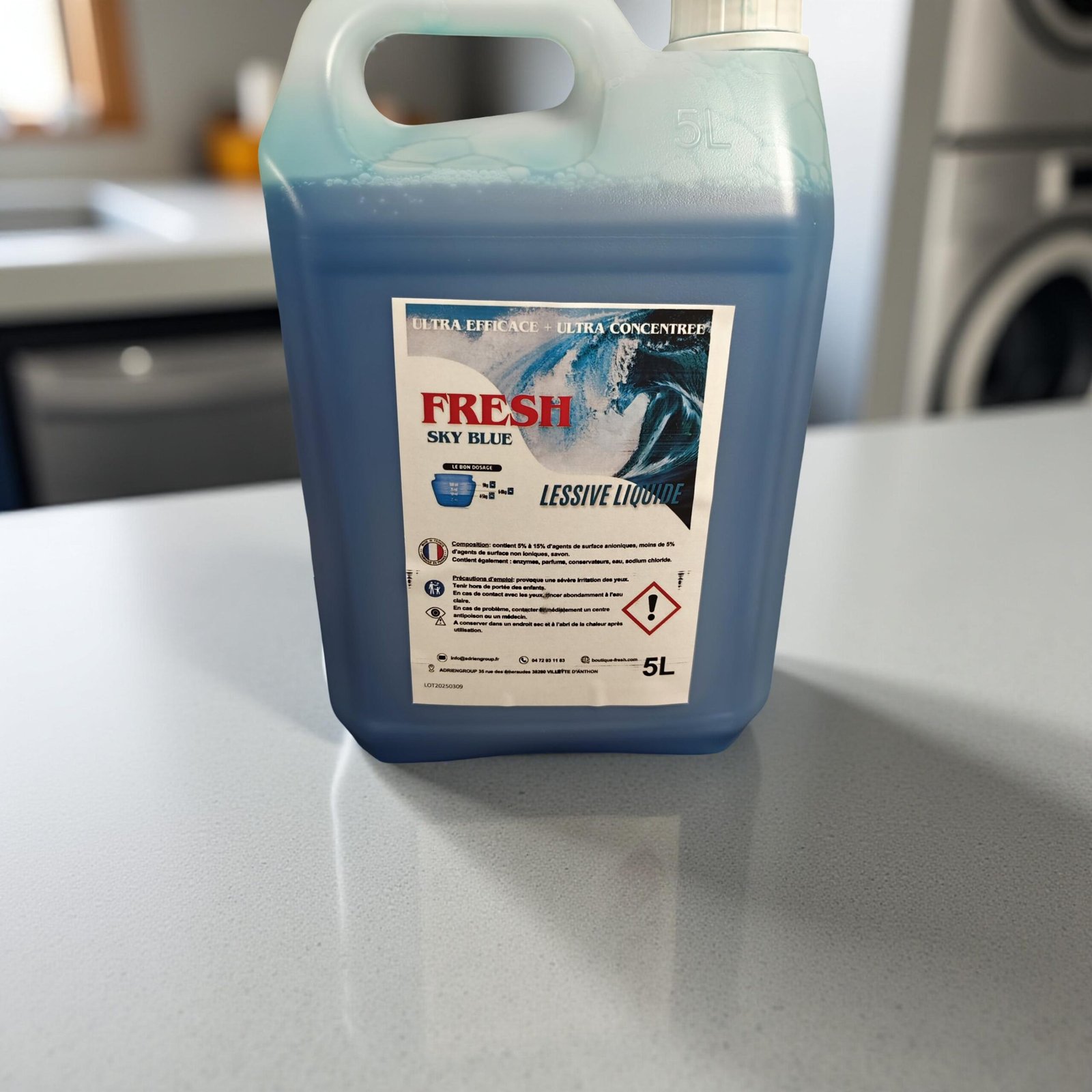 Lessive Liquide 5L Sky Blue