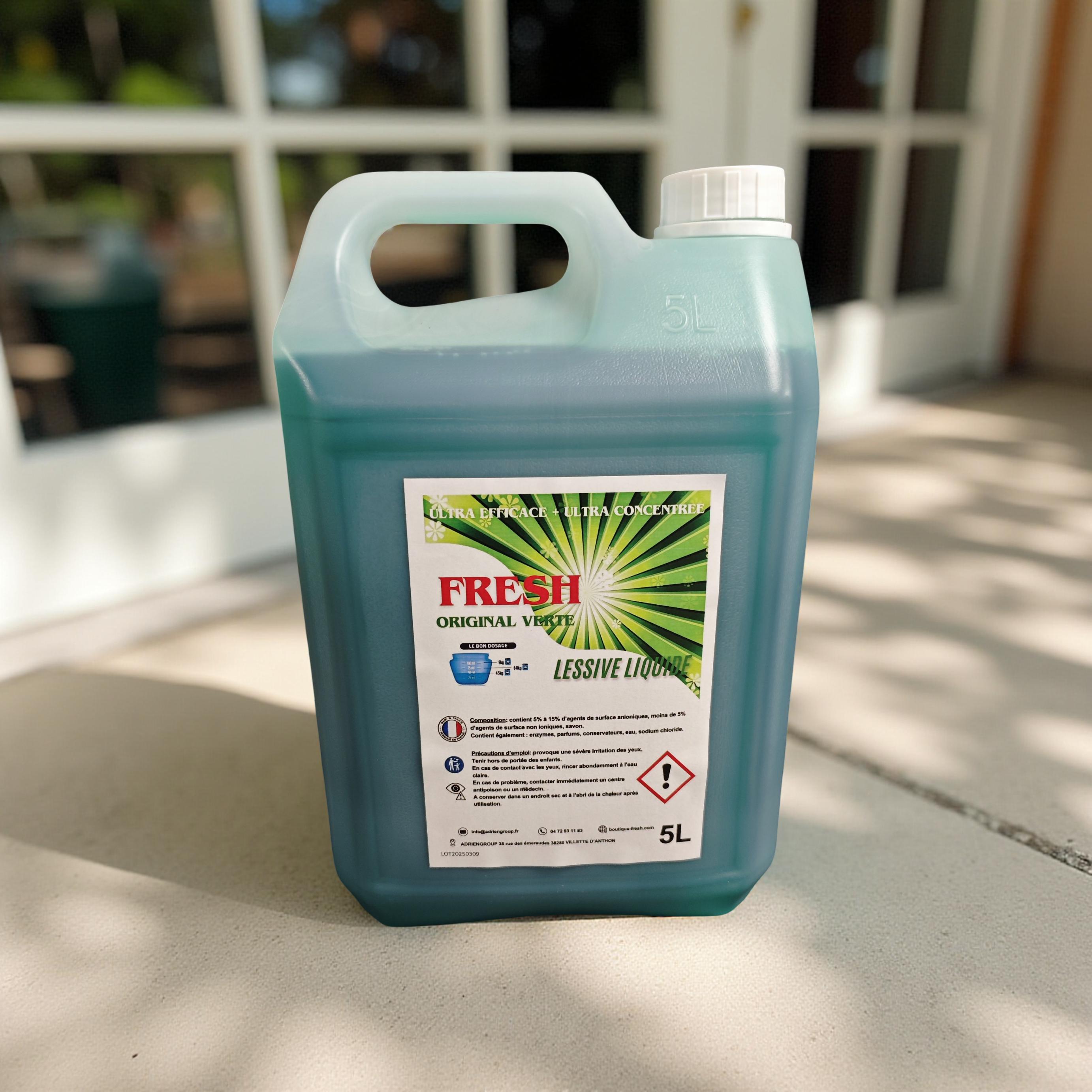 Lessive Liquide 5L Original Verte