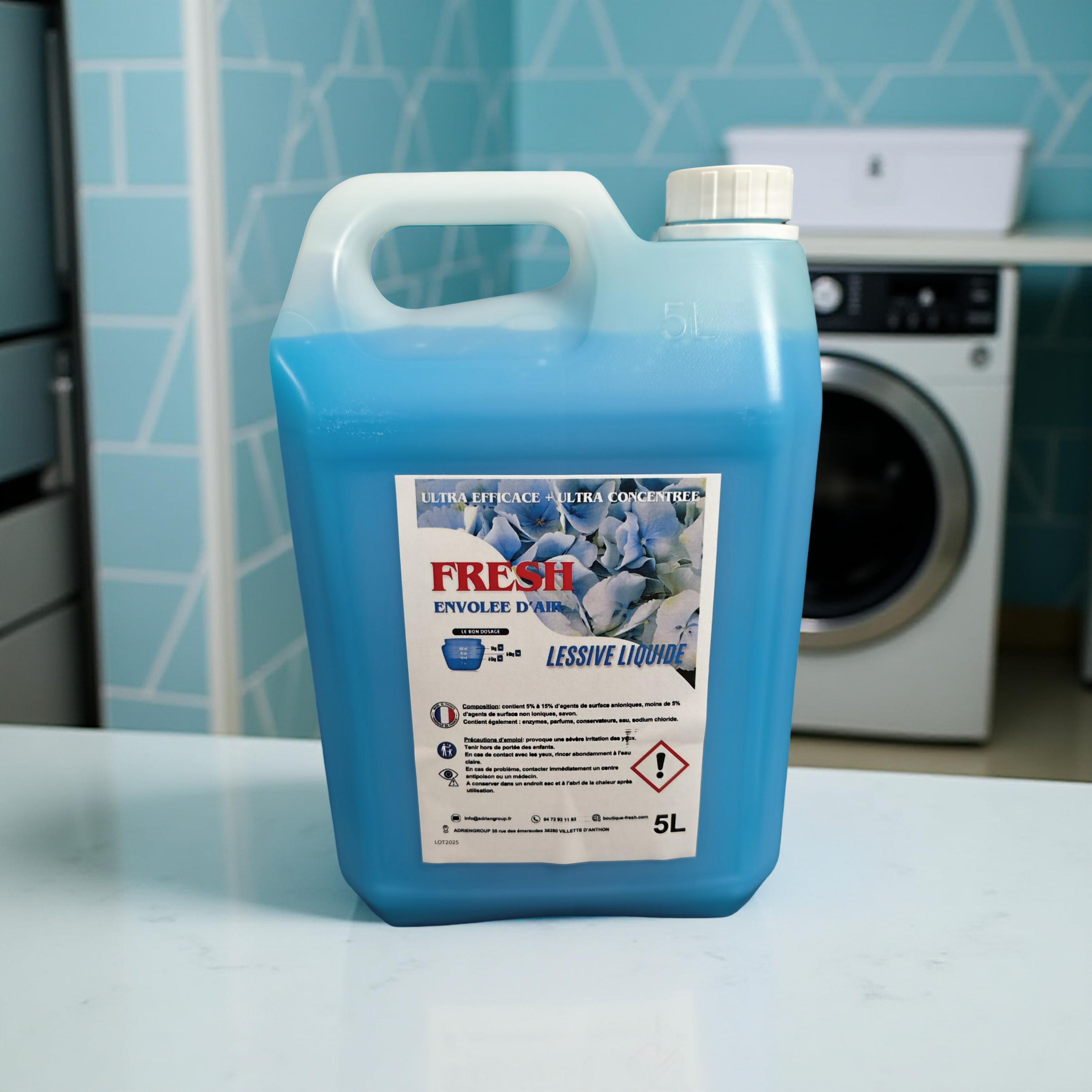 Lessive Liquide 5L Envolée de Fraîcheur