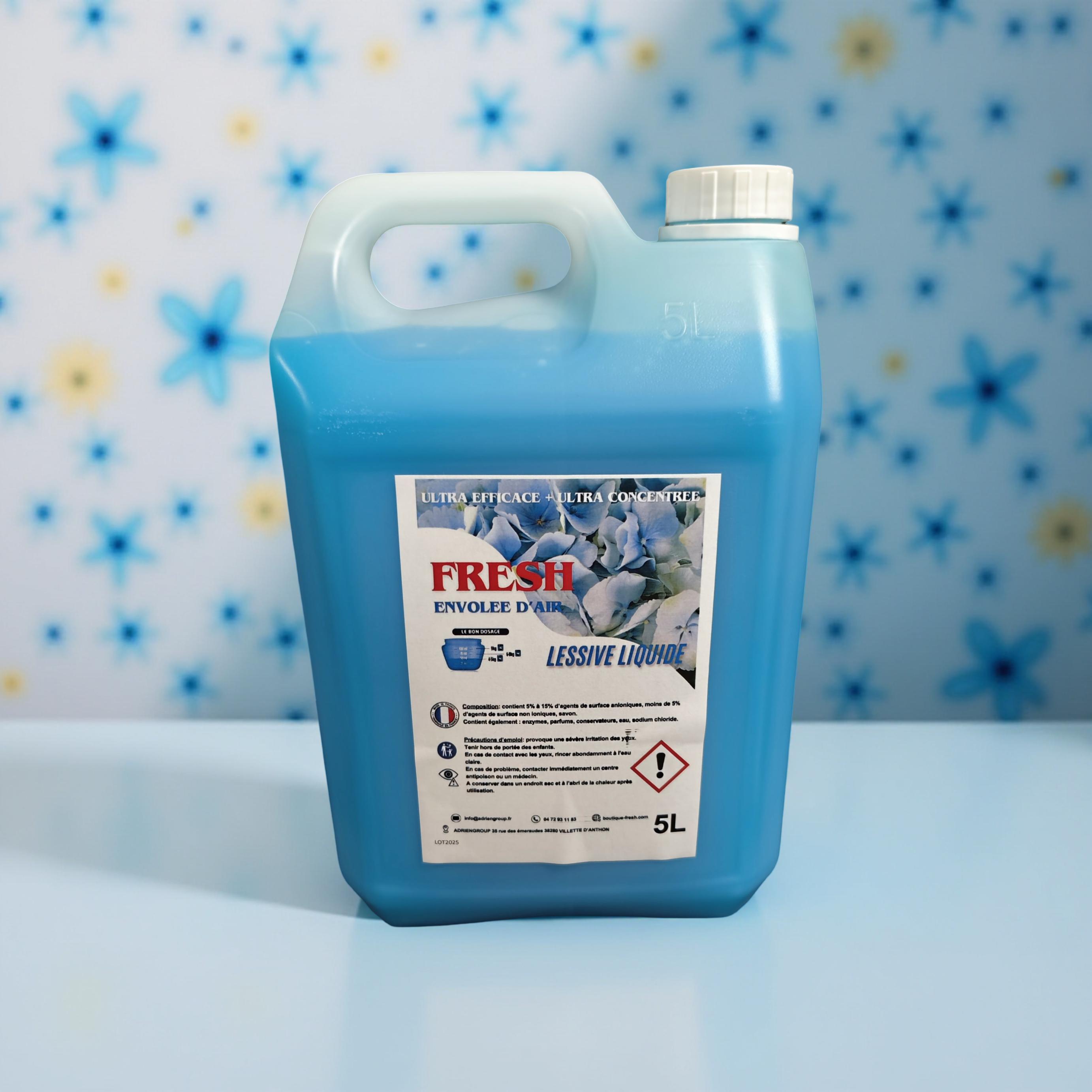 Lessive Liquide 5L Envolée de Fraîcheur