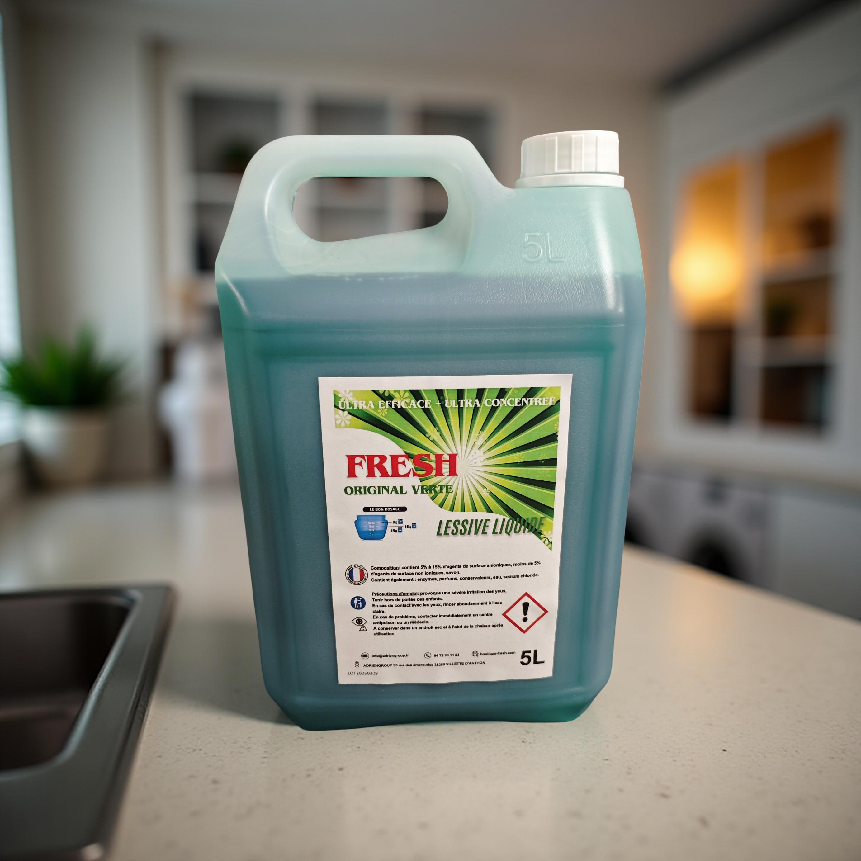 Lessive Liquide 5L Original Verte