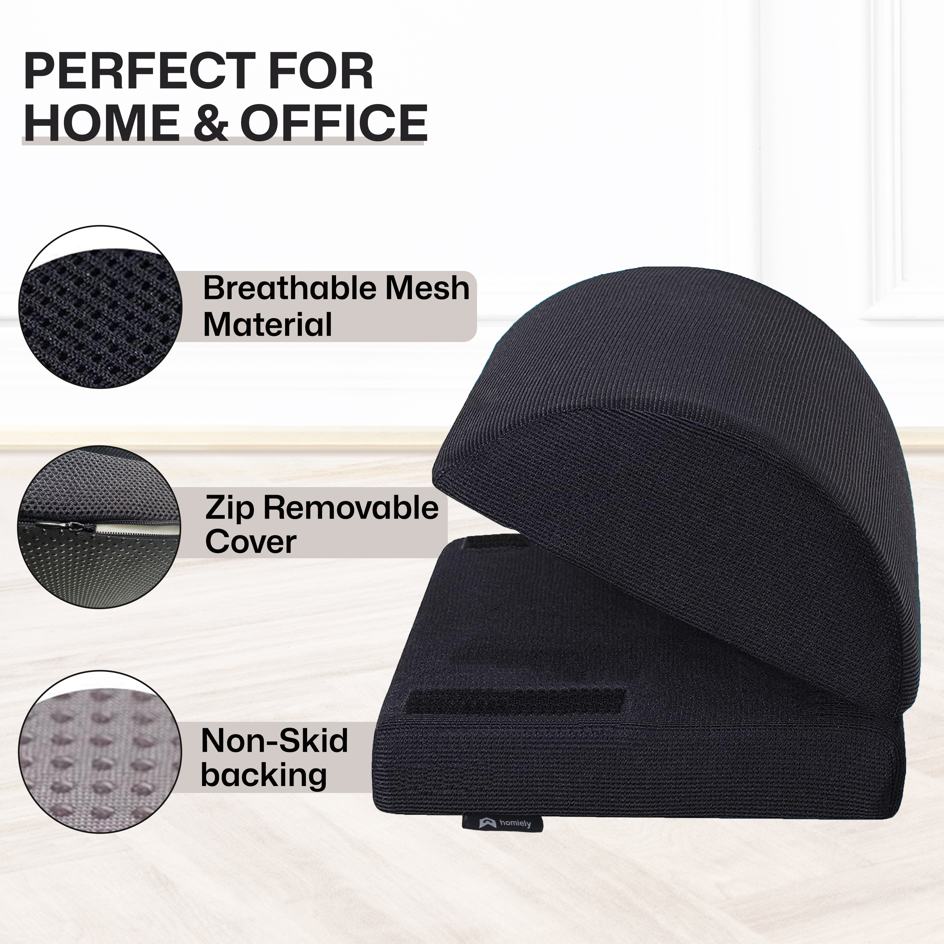 Foot Rest Under Desk for Office, Home, Travel & Gaming