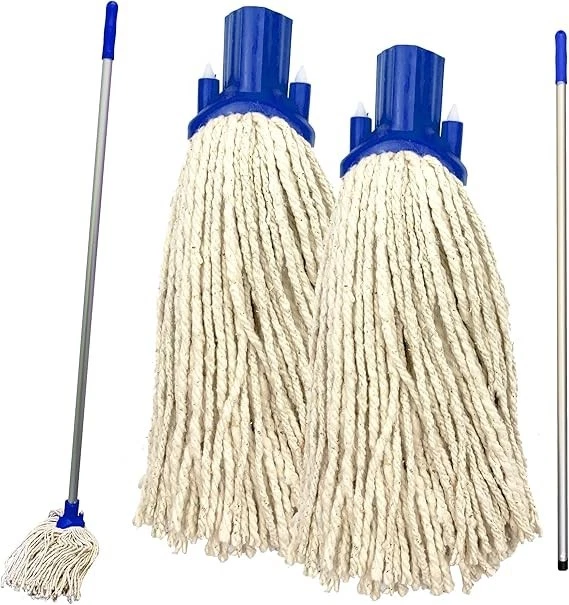 Cotton Mop Heads Size 10 Replacement Floor Heavy Duty Socket Head Universal