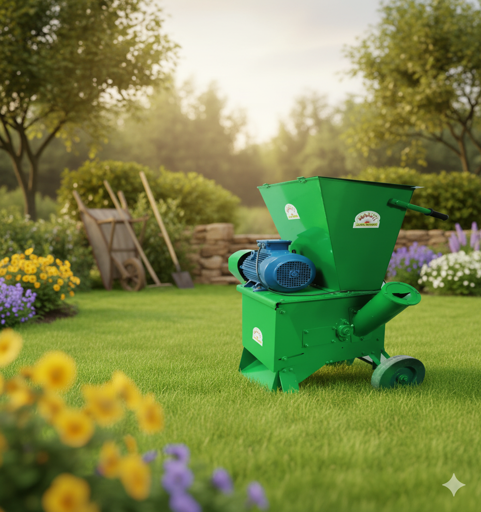 Garden & Kitchen Waste Shredder Machine 7.5 HP Electric