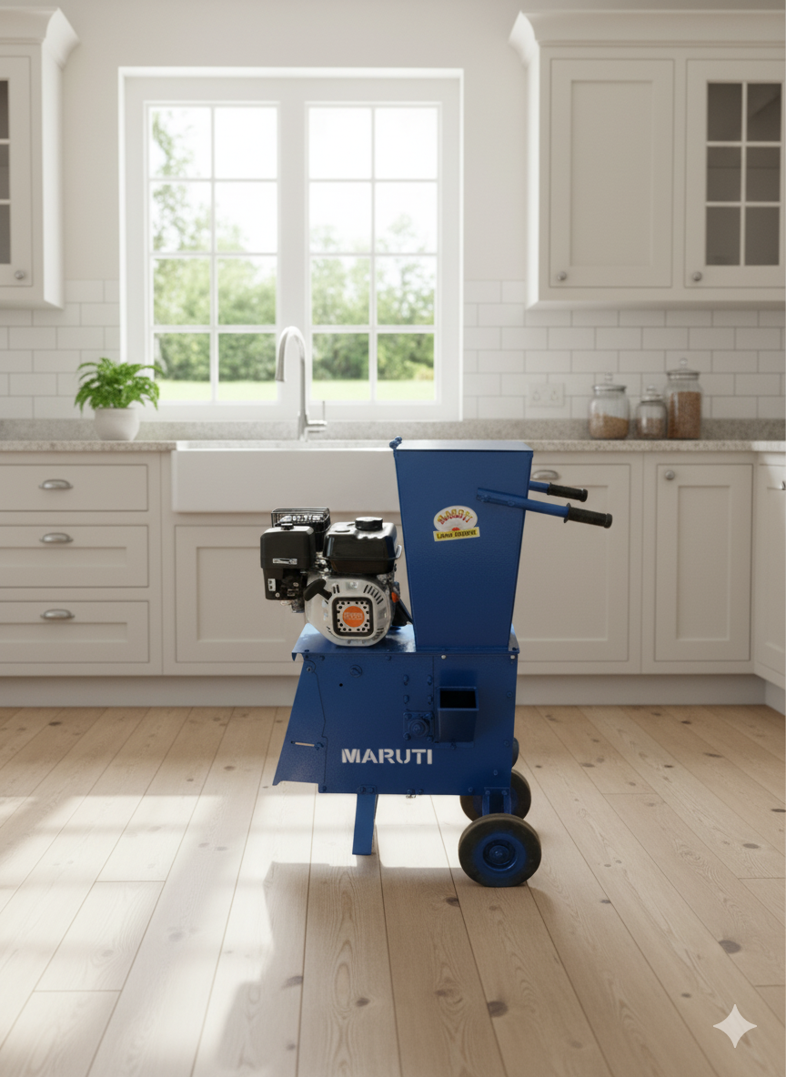 Garden & Kitchen Waste Shredder Machine – 6 HP Petrol