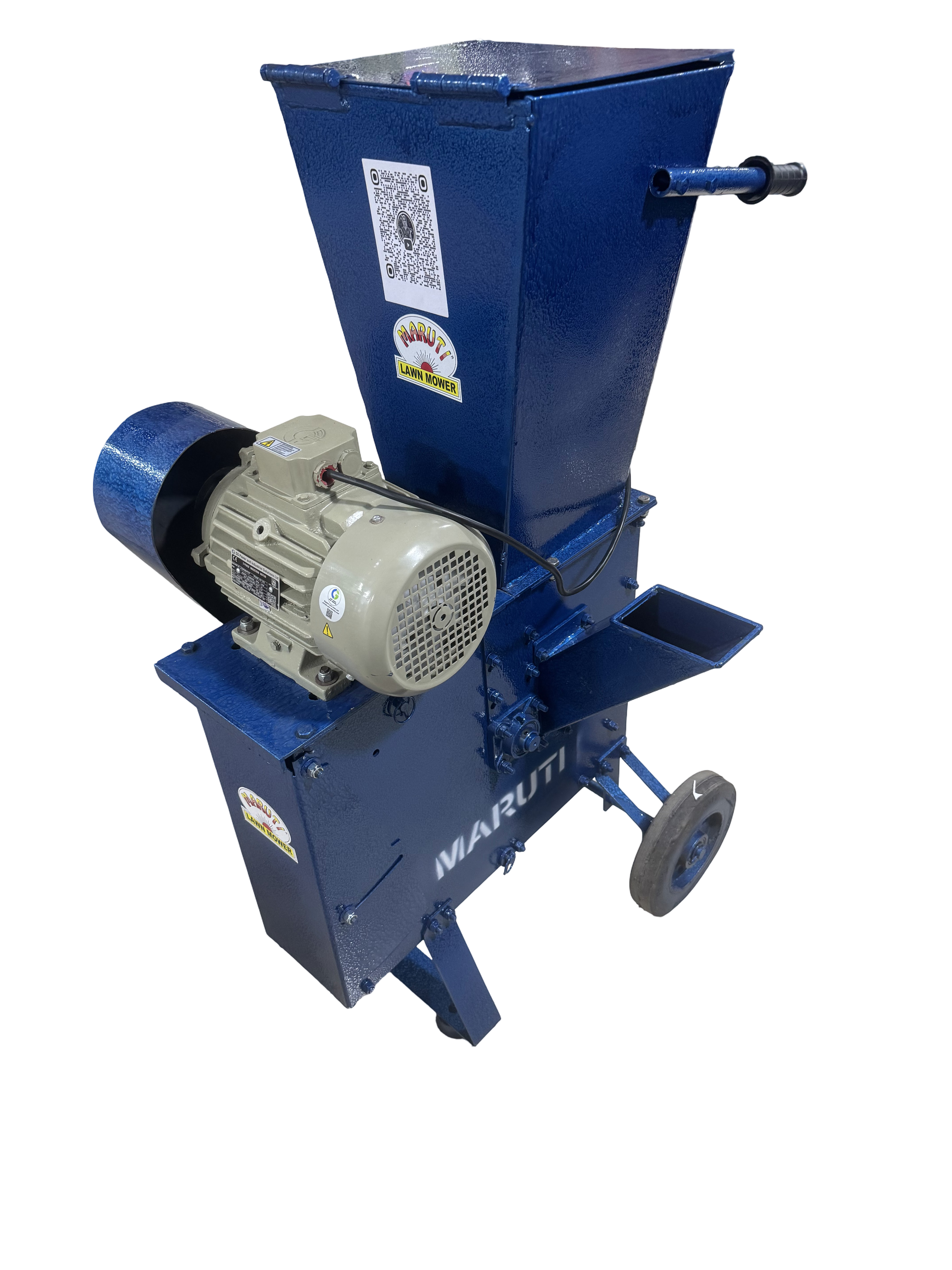 Maruti 3 HP Electric Garden & Kitchen Waste Shredder Machine