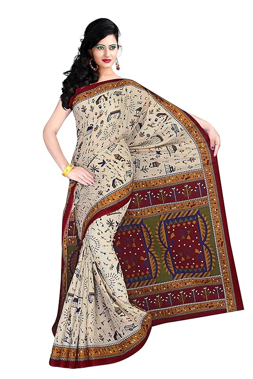 Traditional Printed Saree