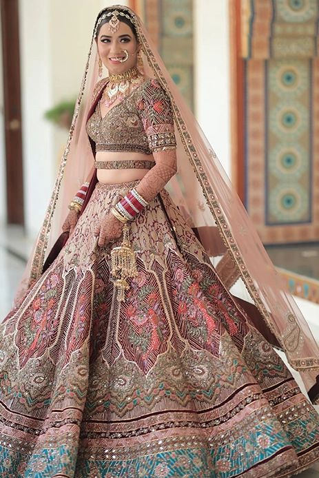 Embroidered Bridal Lehenga