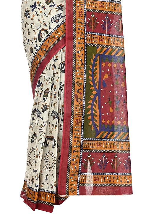 Traditional Printed Saree