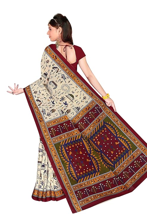 Traditional Printed Saree