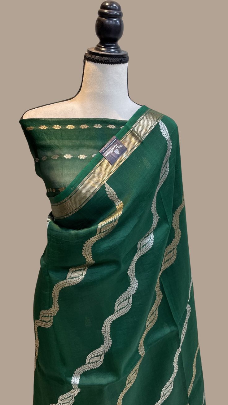 Green Silk Saree
