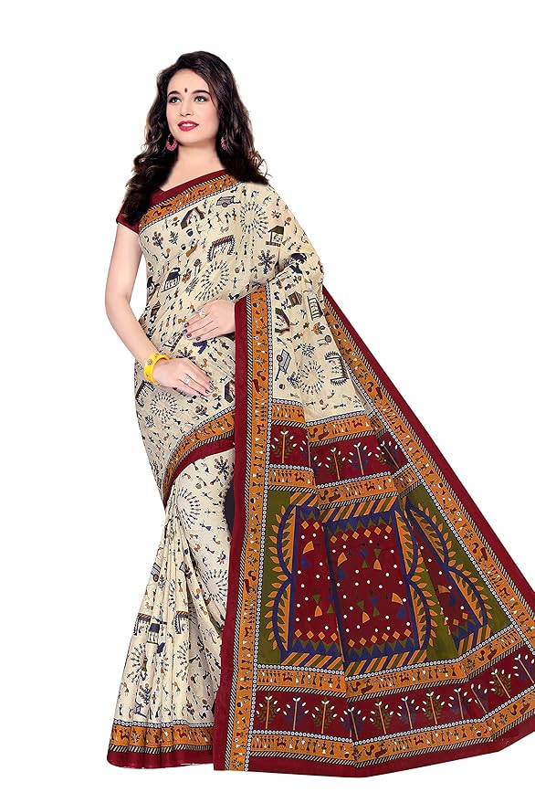 Traditional Printed Saree