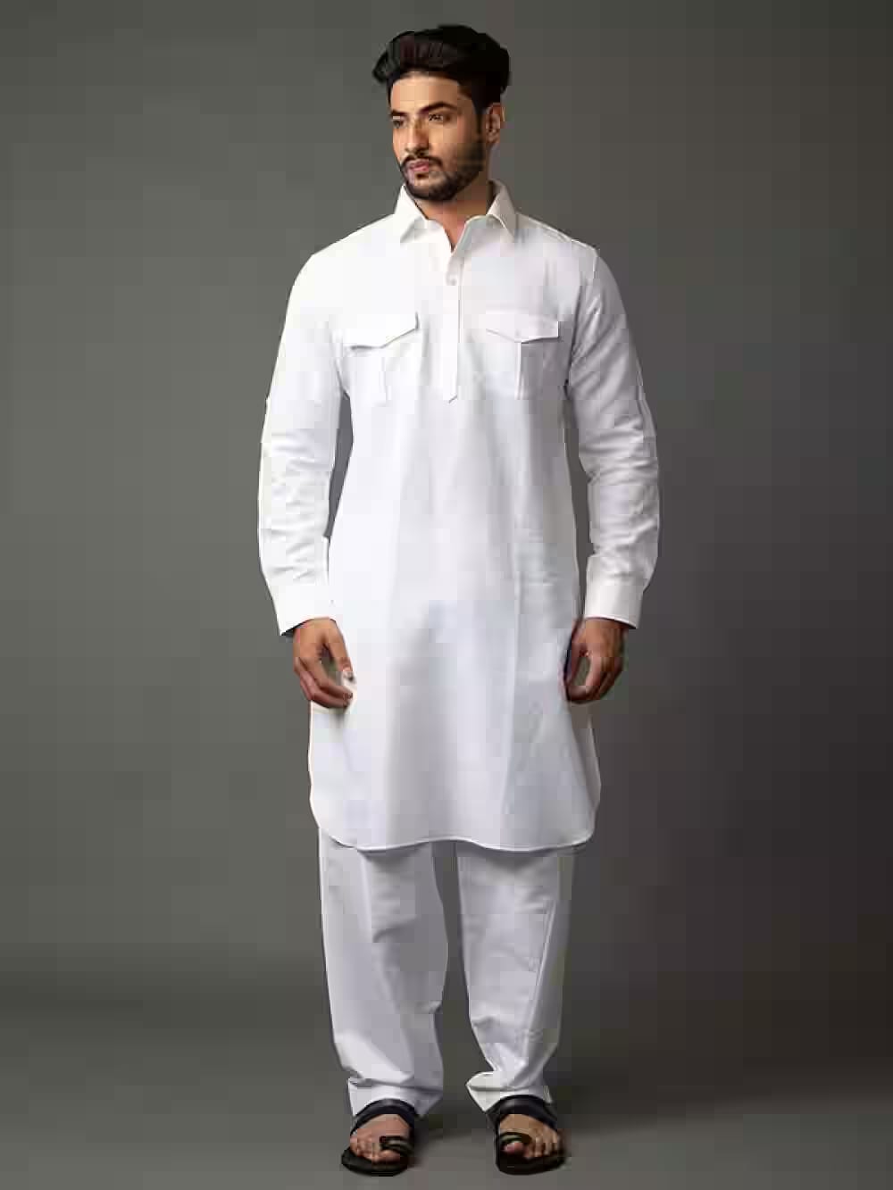 Classic White Kurta Pajama