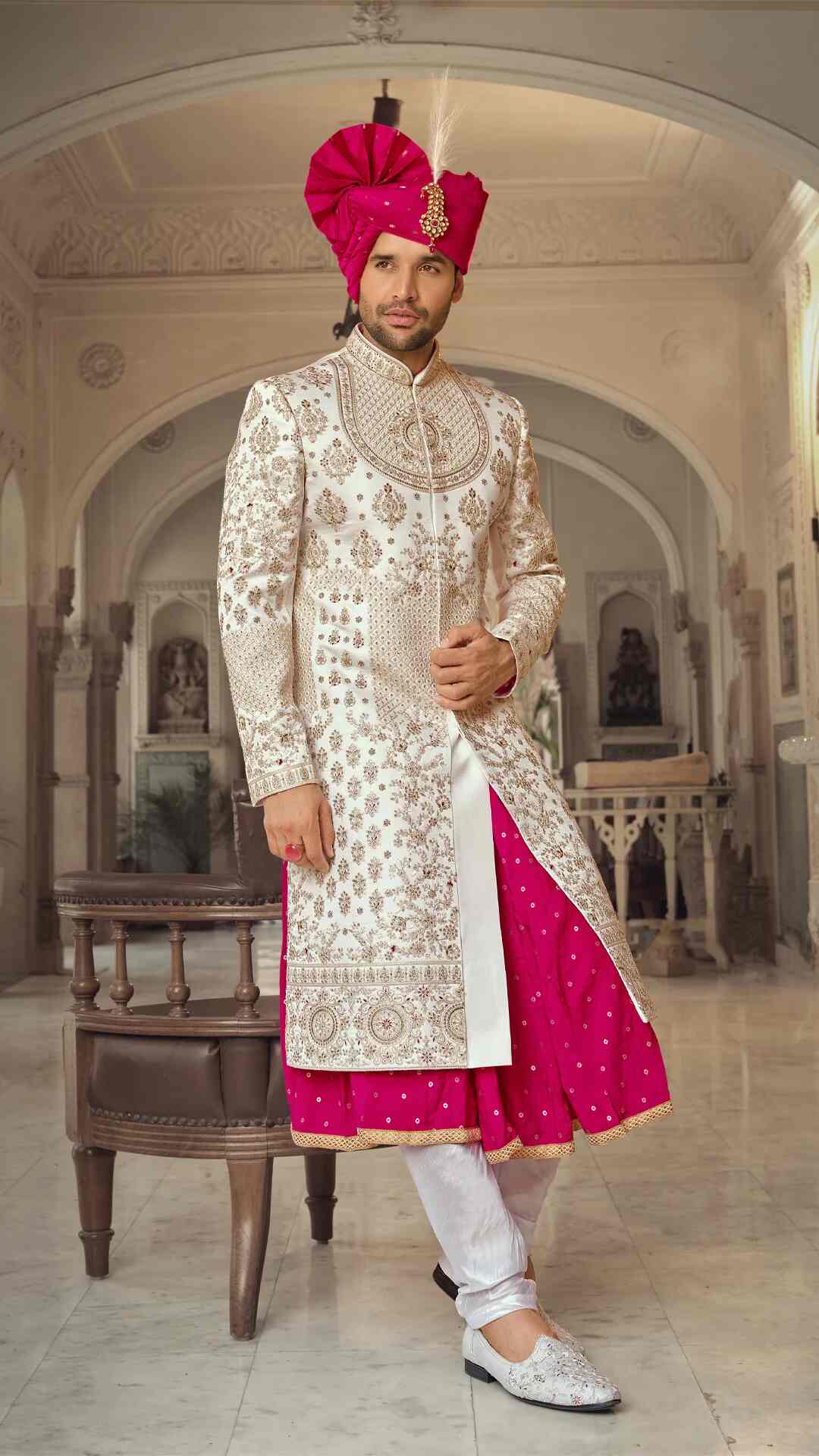 Traditional Indian Wedding Sherwani