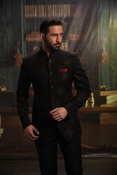 Men's Black Bandhgala