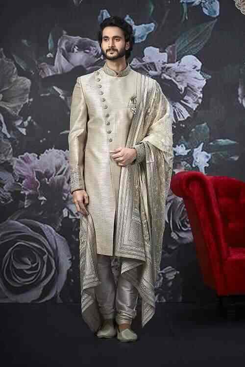 Men's Silk Sherwani