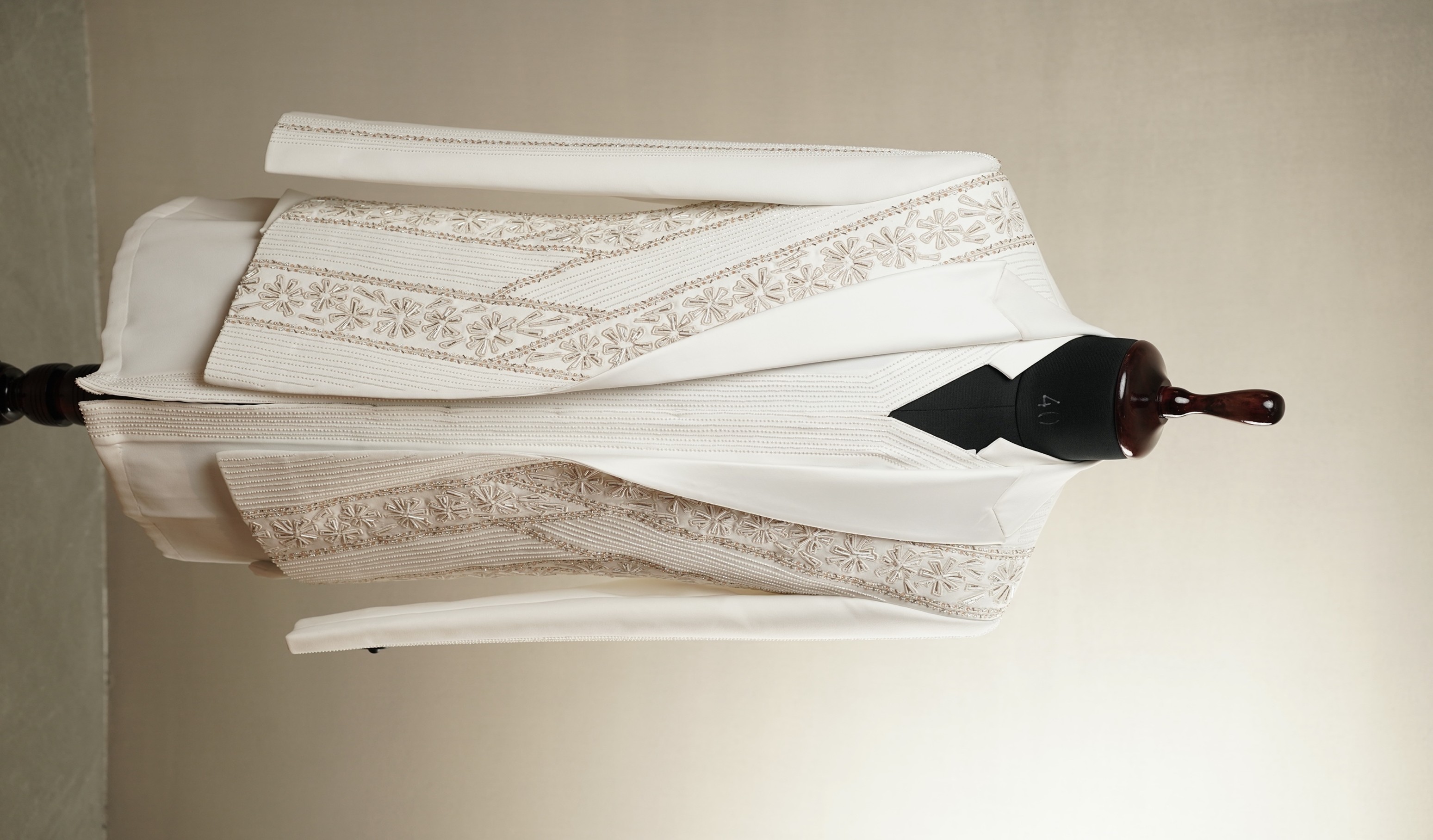 Elegant White Formal Jacket