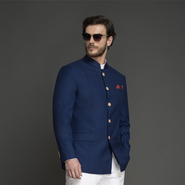 Bandhgala - Navy Blue