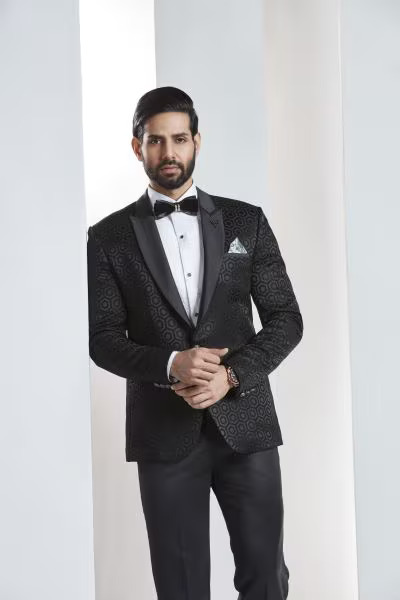 Men's Elegant Black Tuxedo