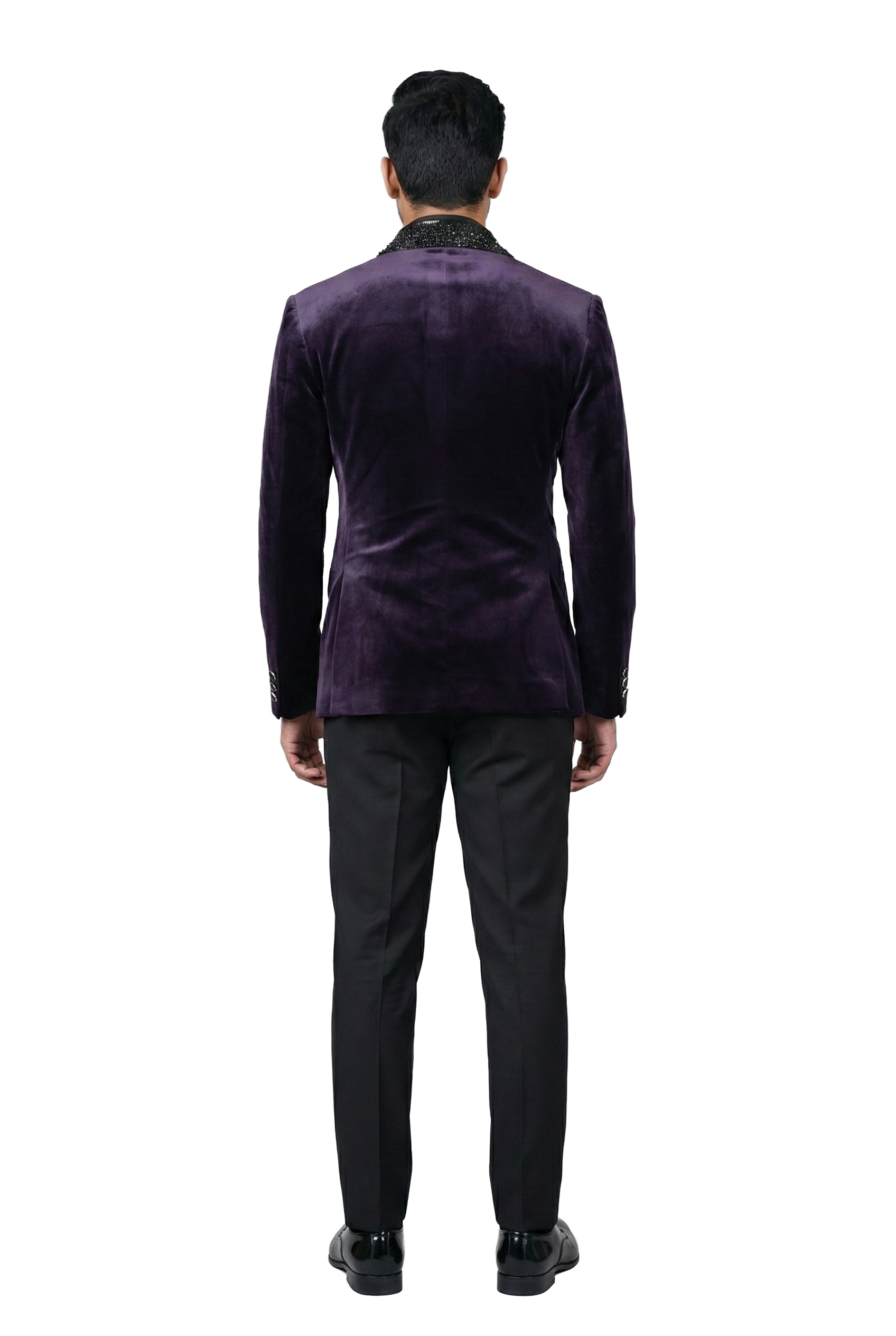 Elegant Velvet Tuxedo Jacket