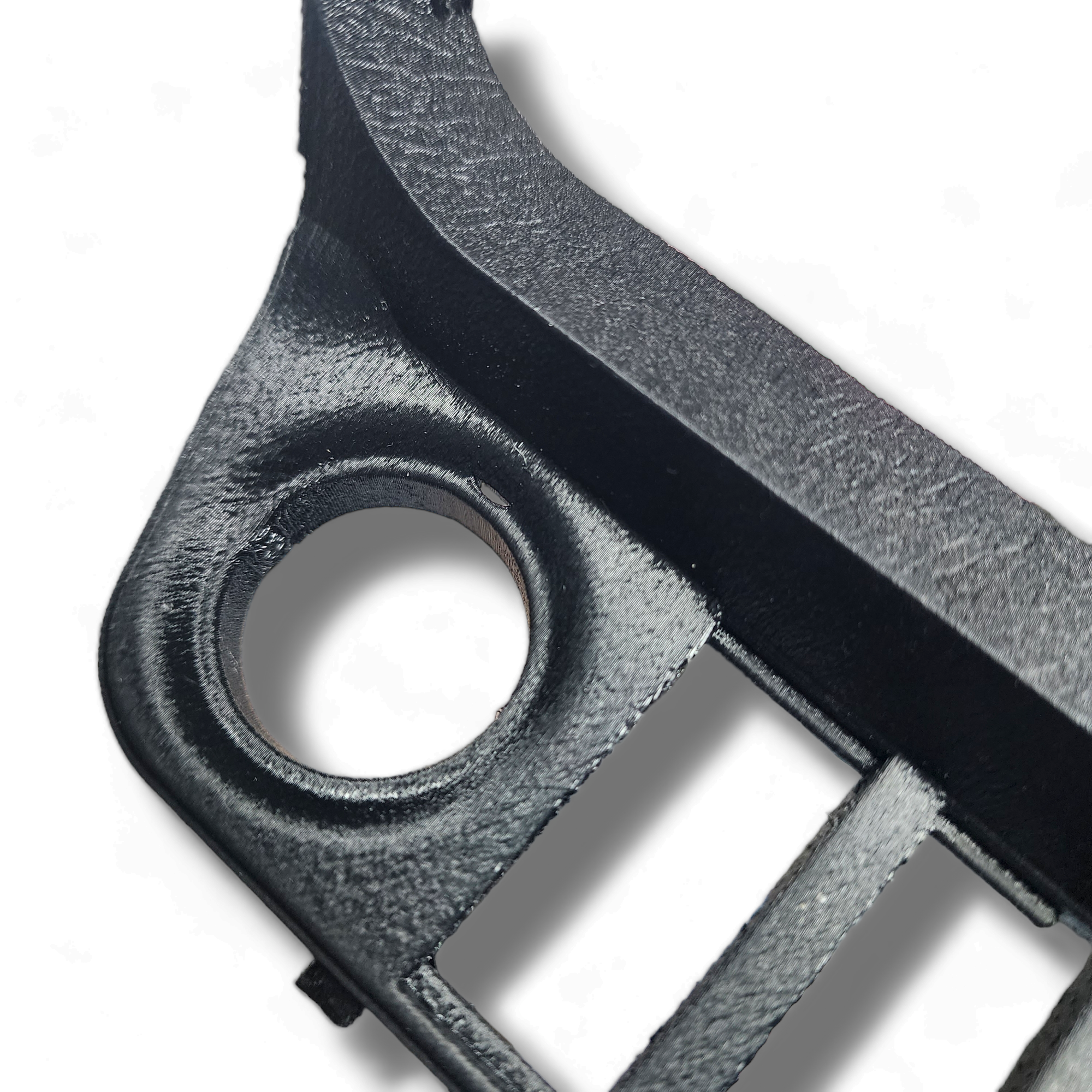 BMW E36 Double-DIN Bezel + HVAC Relocation Kit – OEM-Style Leather Finish