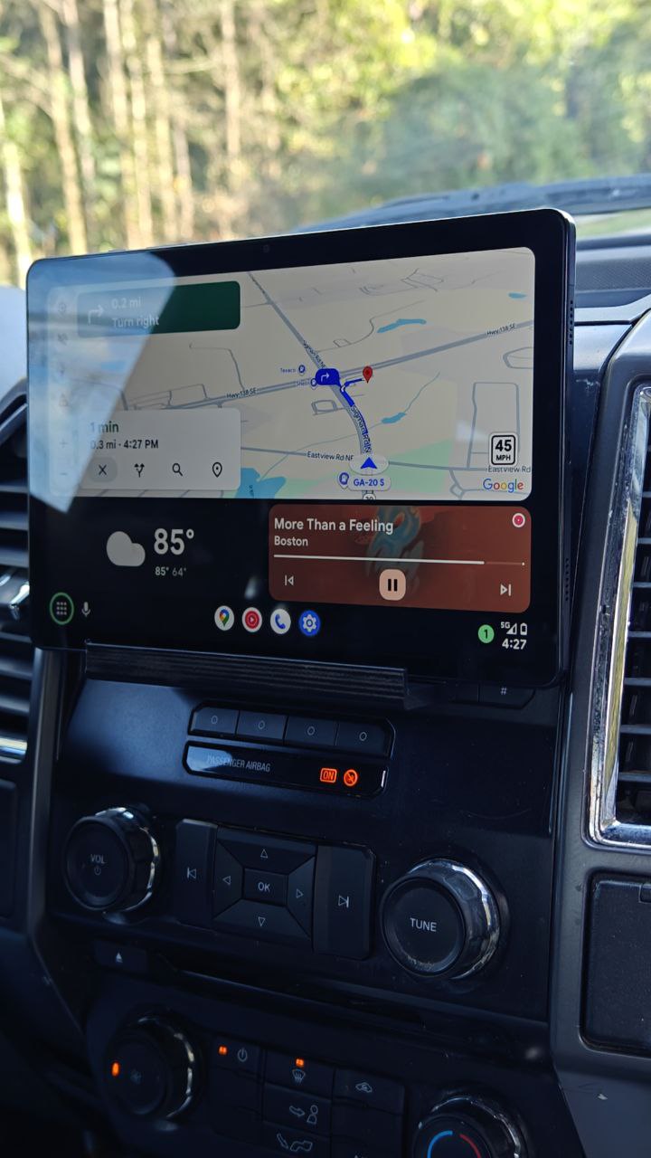 F-150 Truck Tablet Phone Mount: USA-Made Dashboard iPad Holder.