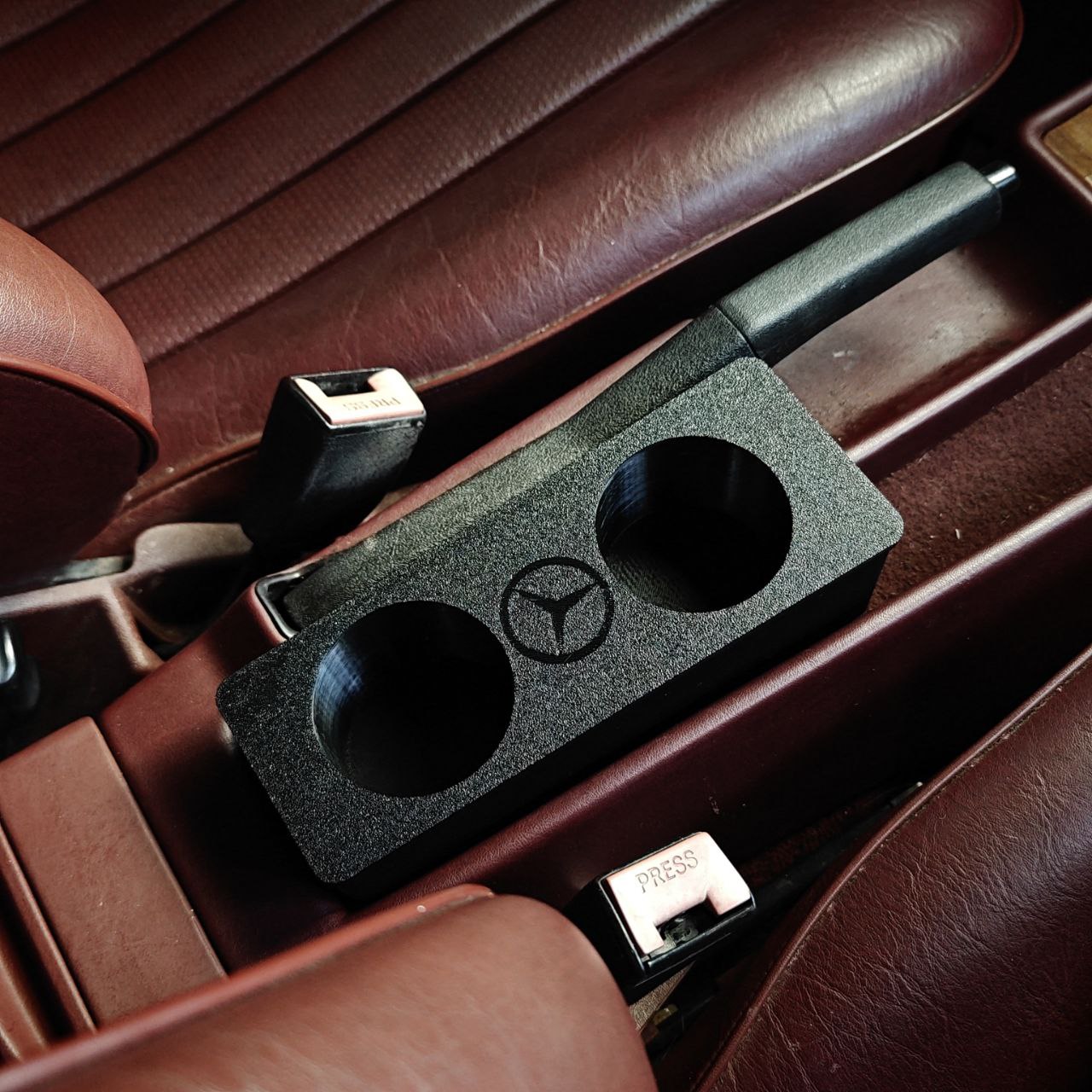 Mercedes-Benz 190E (W201) Center Console Cup Holder - OEM-Fit