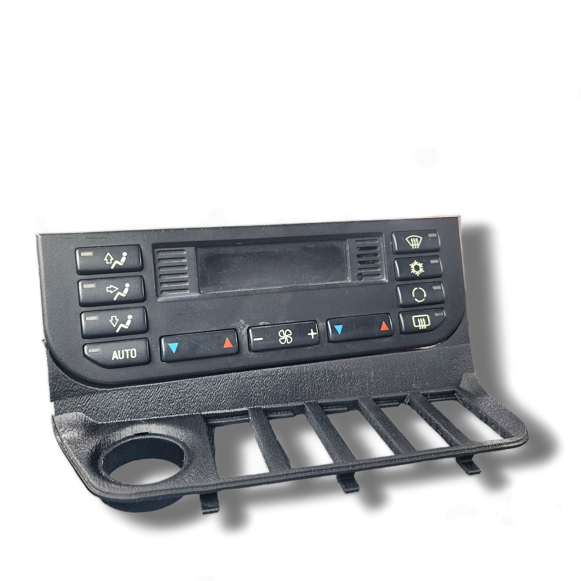 LHD+RHD BMW E36 Double-DIN Bezel + HVAC Relocation Kit – OEM-Style Leather Finish