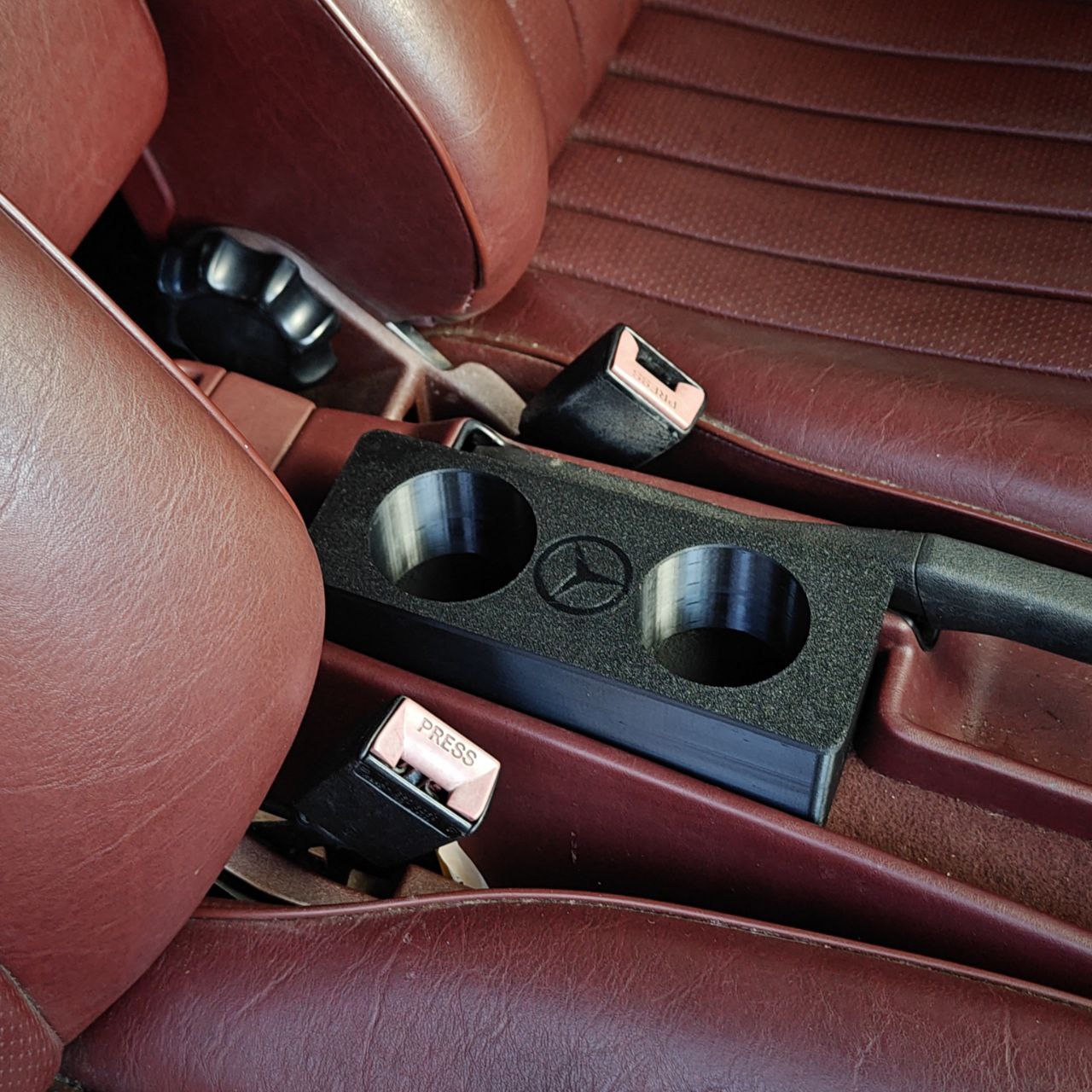Mercedes-Benz 190E (W201) Center Console Cup Holder - OEM-Fit