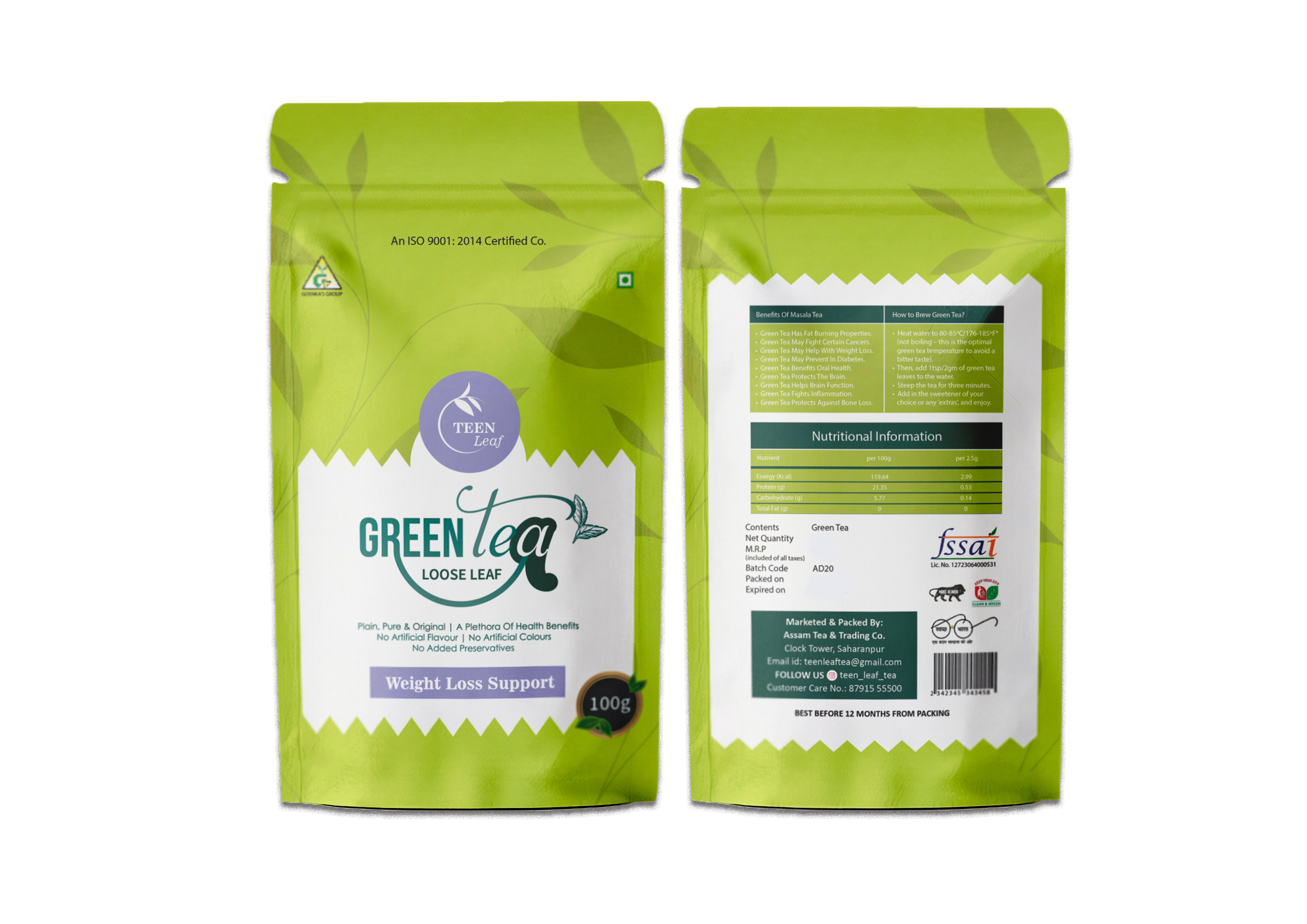 Green Tea Loose Leaf