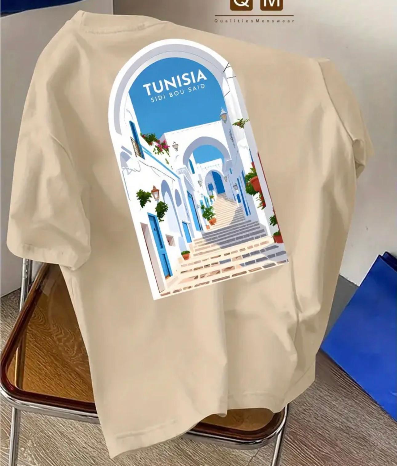 T-shirt Tunisien Sidi Bou Saïd