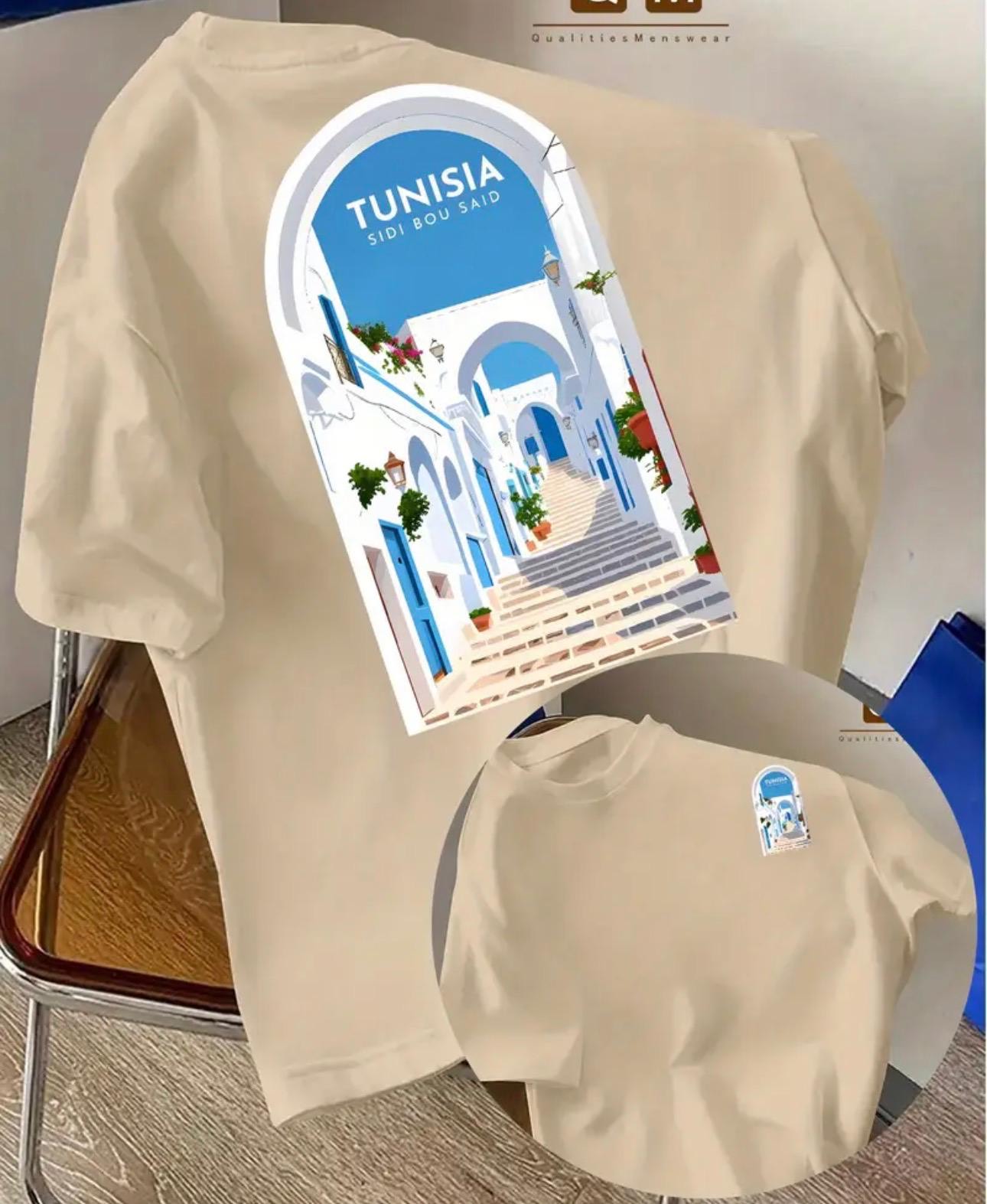 T-shirt Tunisien Sidi Bou Saïd