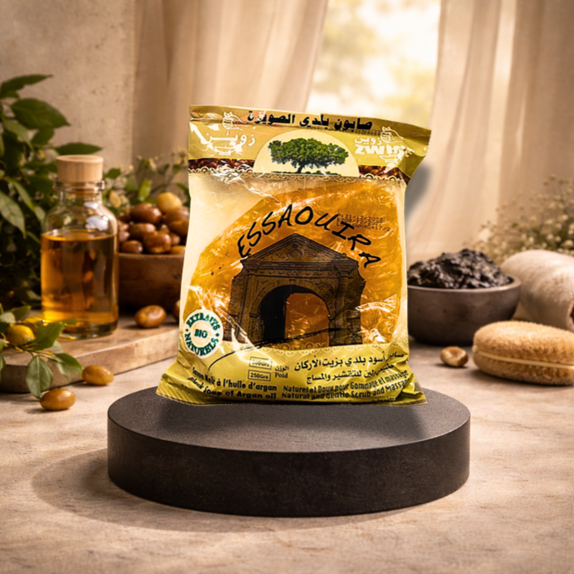 Savon Ecologique "Beldi" Essaouira Noir 