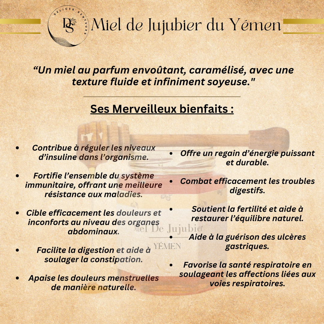 Miel de Jujubier du Yémen