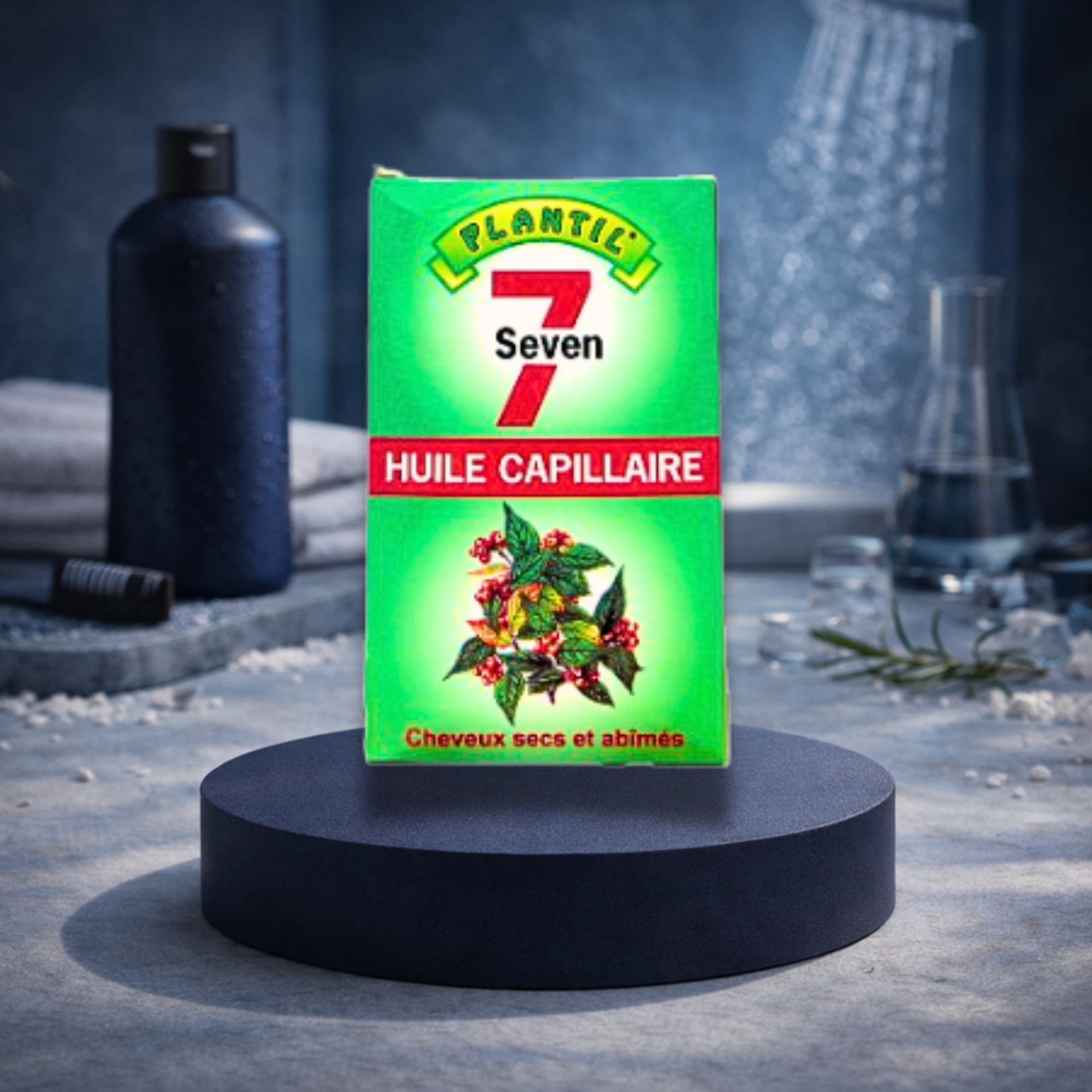 Huile Capillaire 7 Seven - Plantil | Soin Réparateur Cheveux Secs & Abîmés | Force & Éclat Naturel